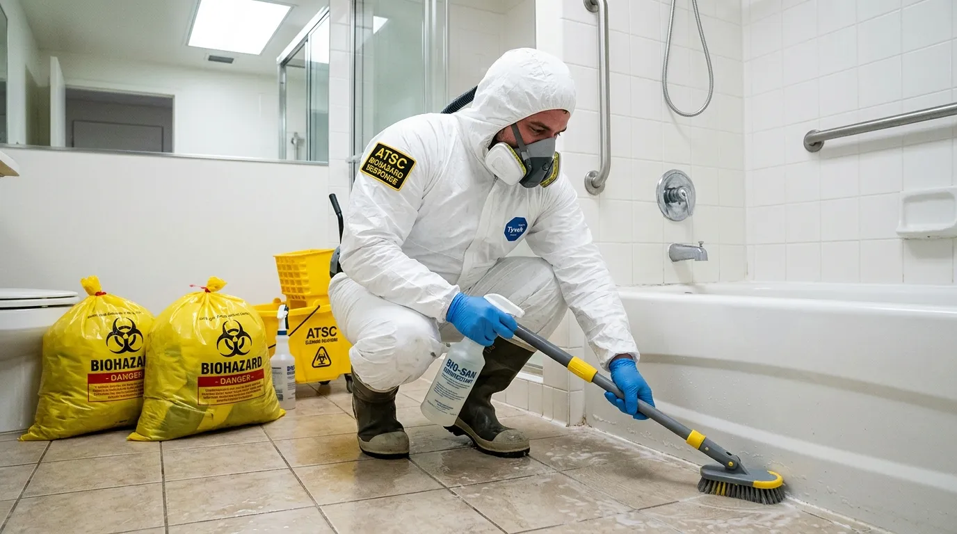 Decontamination equipment deployed for Blood Cleanup in West Des Moines